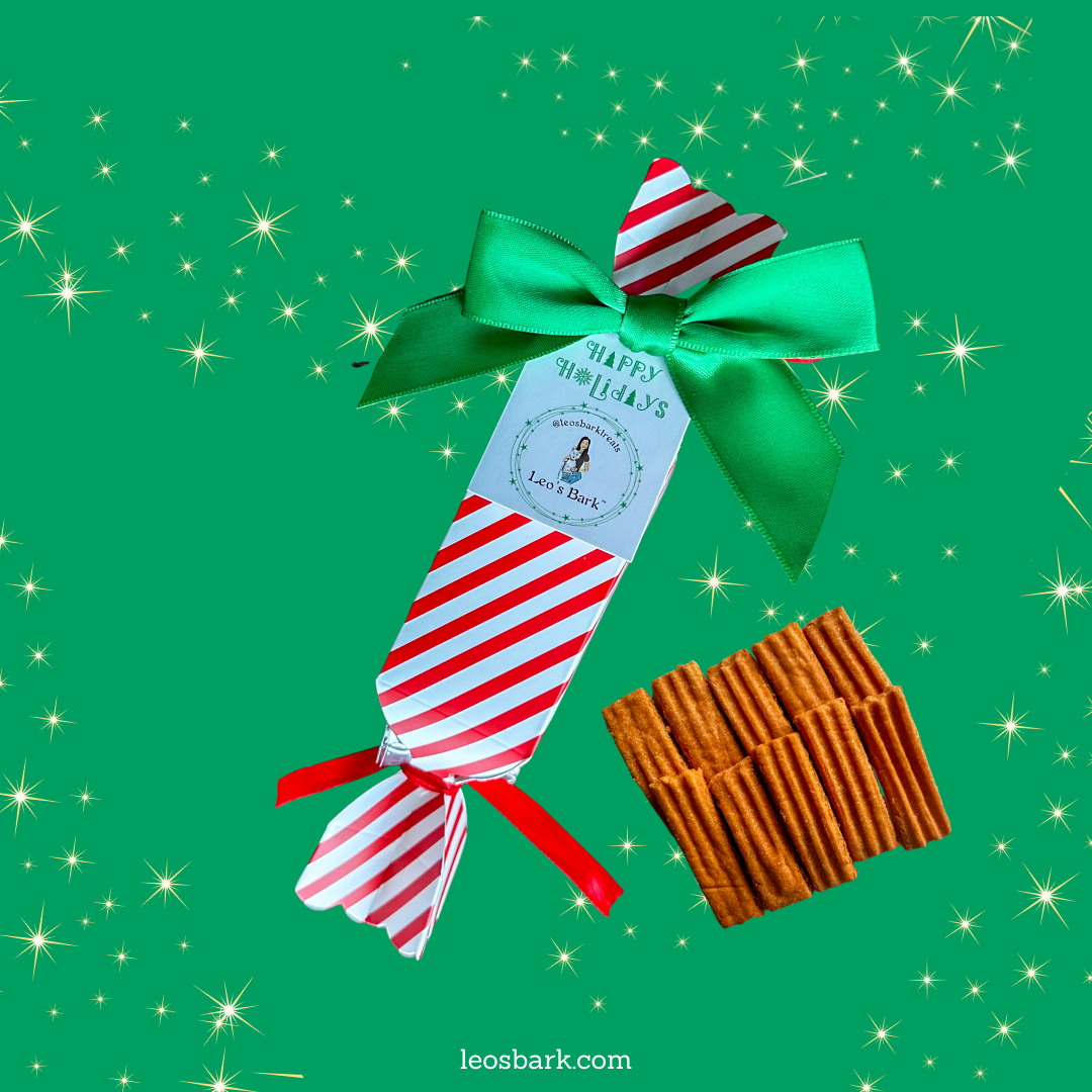 Leo's Bark Salmon Chickpea Cracker - Holiday