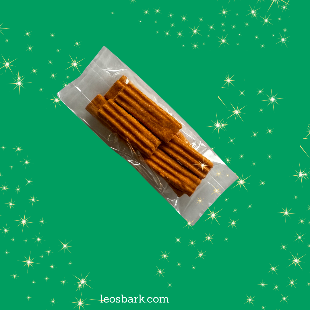 Leo's Bark Salmon Chickpea Cracker - Holiday