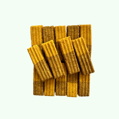 Homemade peanut butter cookies for dogs