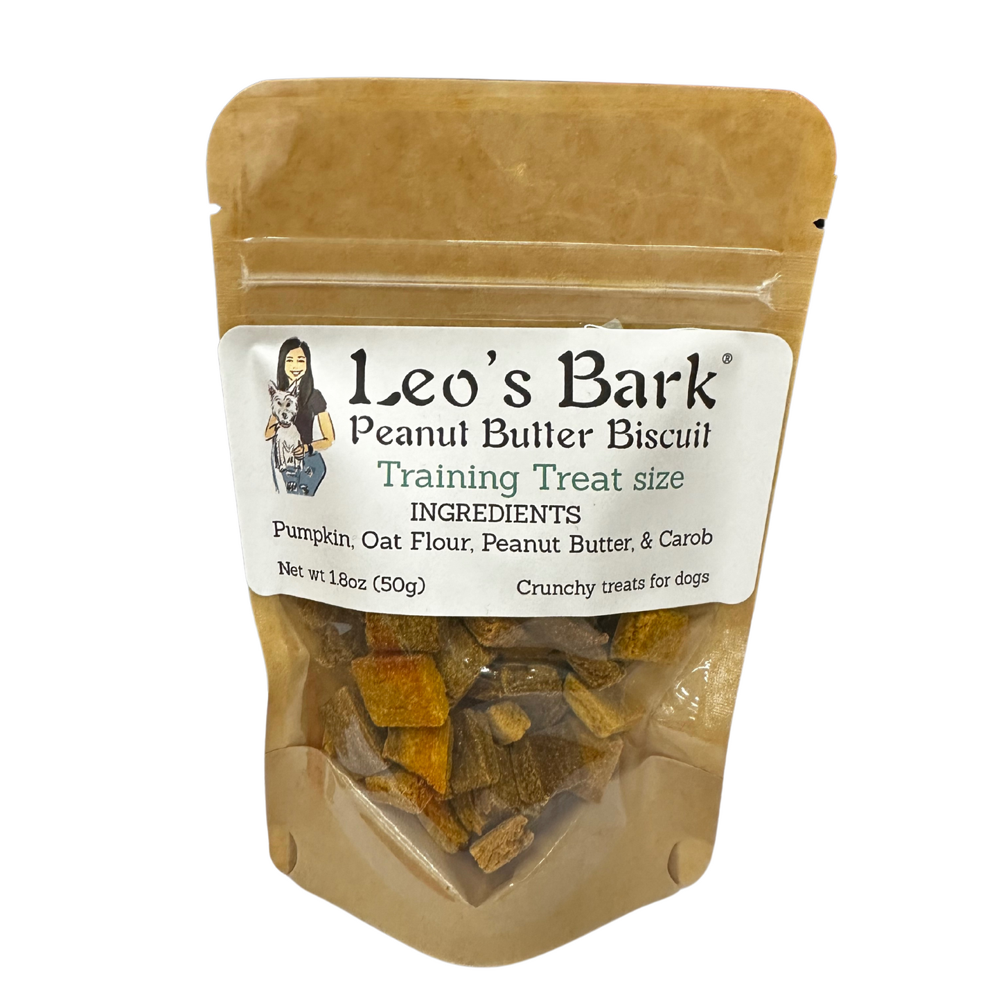 Leo's Bark Peanut Butter Biscuit Training Treats