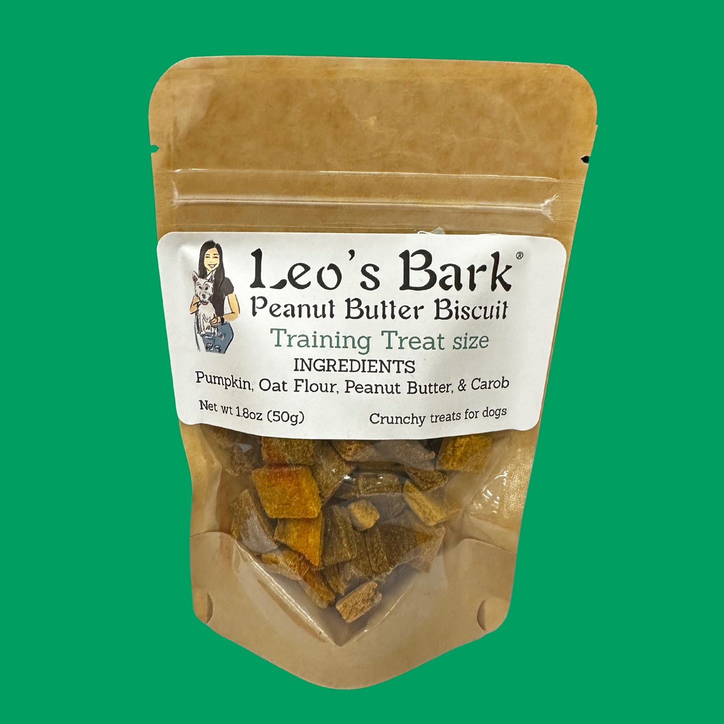 Leo's Bark Peanut Butter Biscuit Training Treats