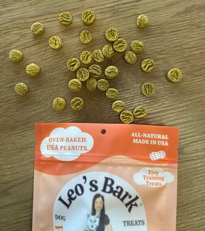 Leo's Bark Peanut Butter Biscuit Training Treats
