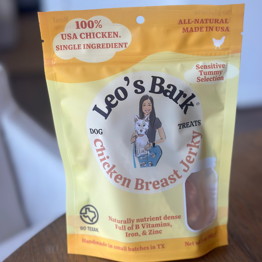 Leo's Bark Chicken Breast Jerky